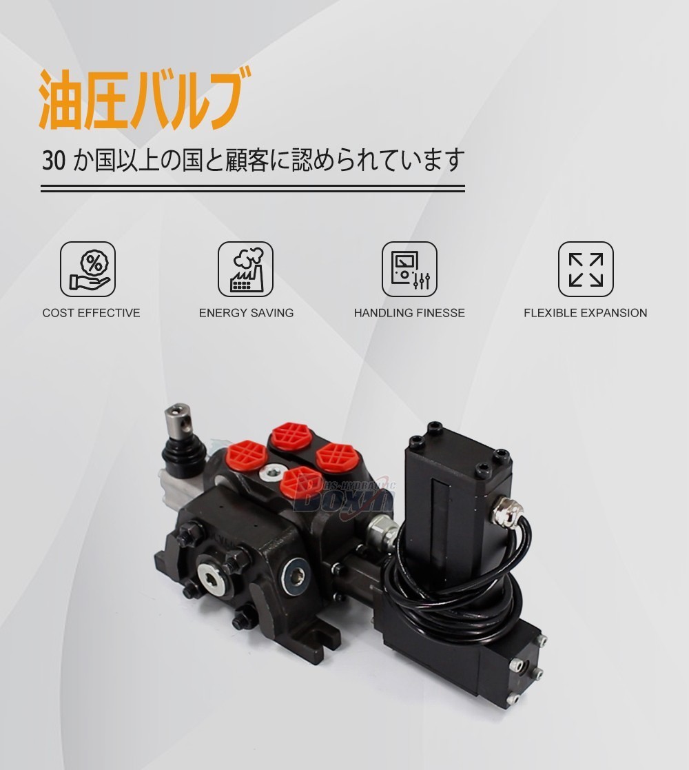 High Performance DCV60 Electric Motor Sectional Directional Valve
